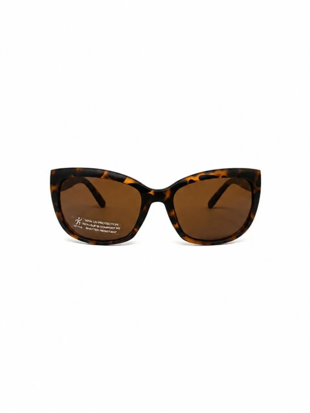 Adrienne Vittadini Sport Women's Tortoiseshell Square Sunglasses